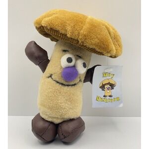 NEW Moy Mushroom 1996 Vegetable Friends Plush Fairy Friend Fun Cute